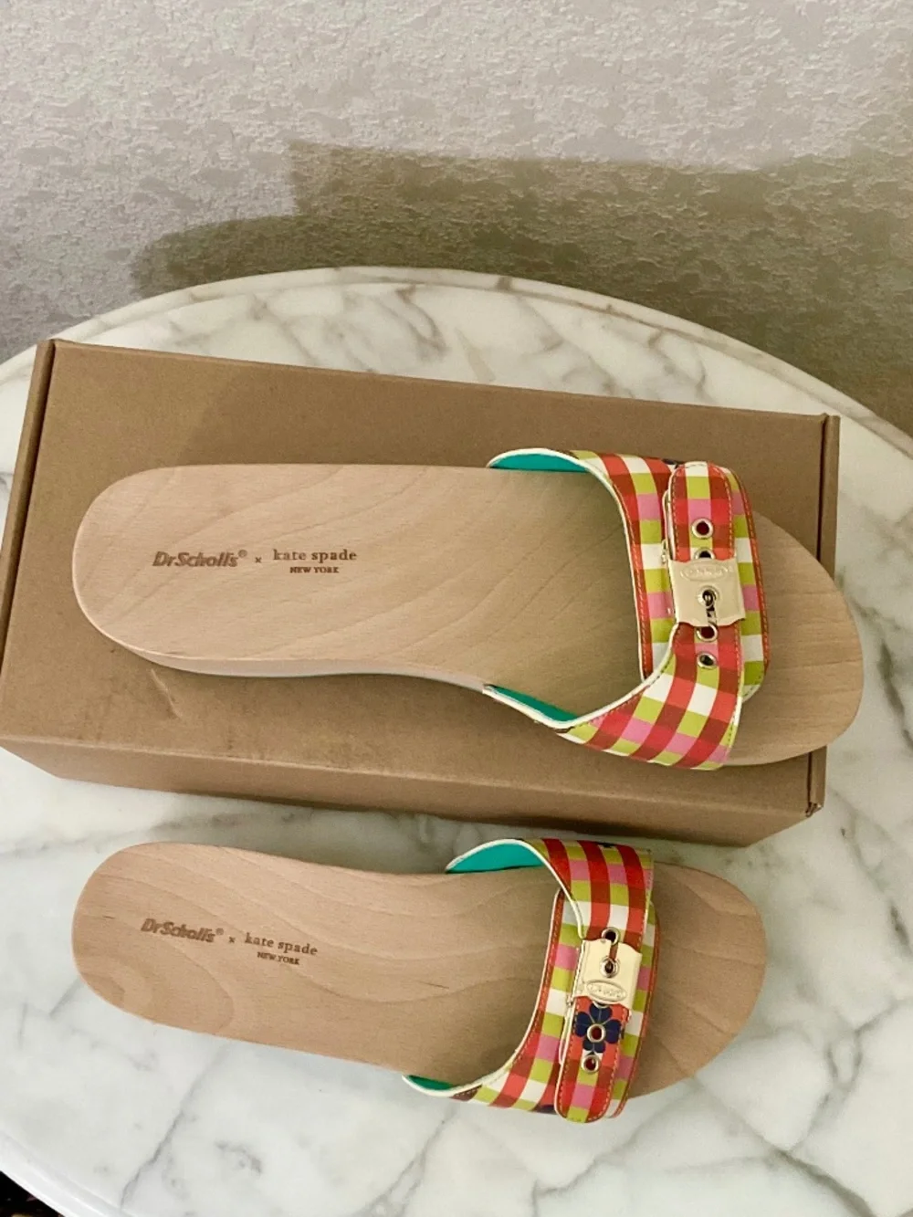 Dr. Scholl's sandals x Kate Spade are a collaboration between two iconic America